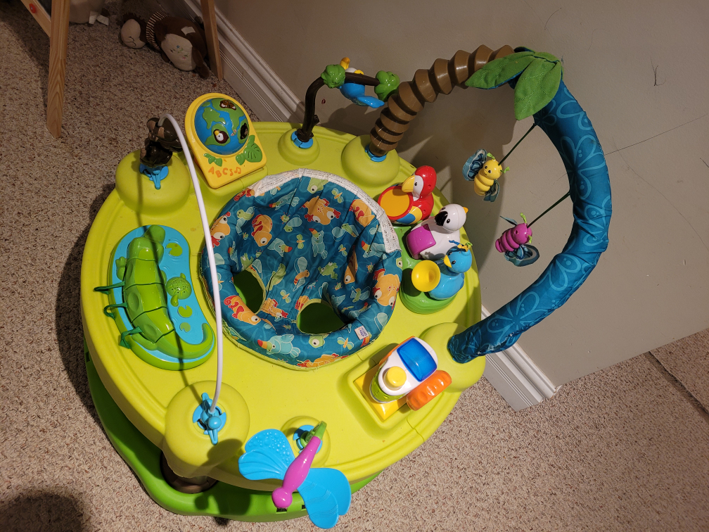 jungle exersaucer - photo 2