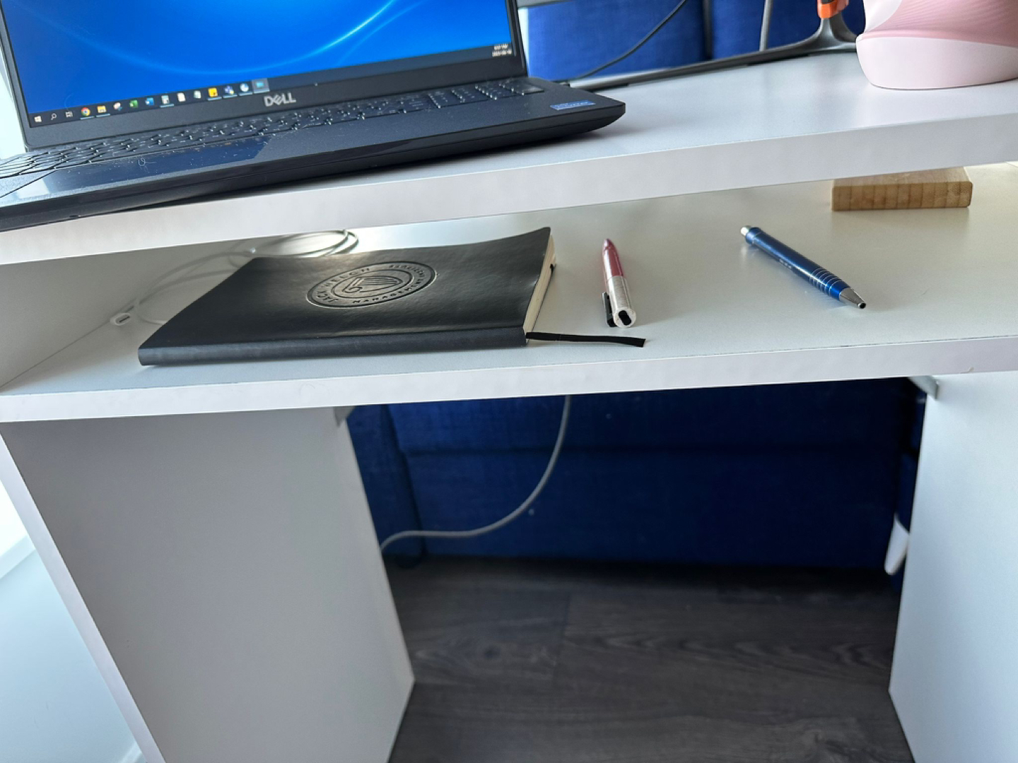 IKEA white desk - photo 4