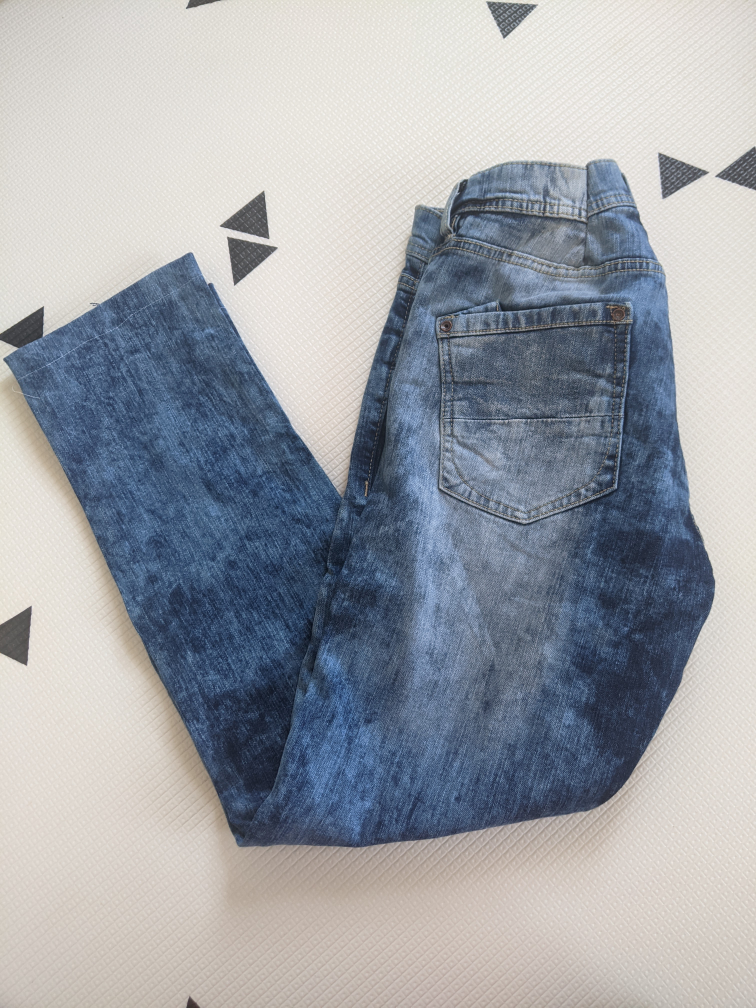 Vintage Denim Jeans W. Front Slits (Never worn) image indicator(6)