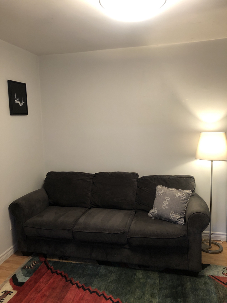 Sofa- slate grey, chenille, supes cozy! - photo 4