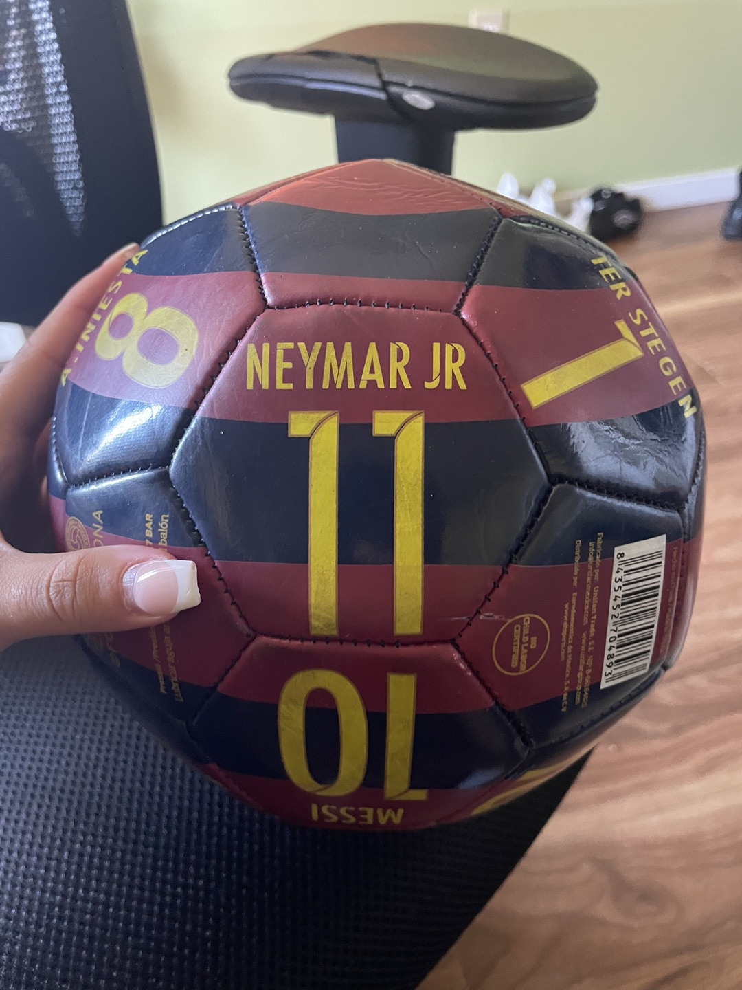 FCB soccer ball size 5 - photo 3
