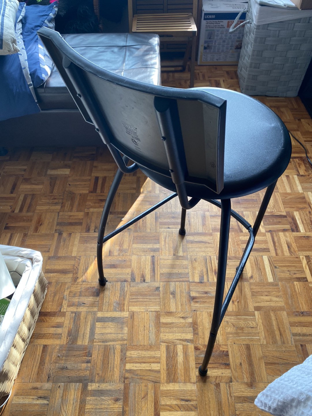 2 Bar stool black Ikea - photo 3