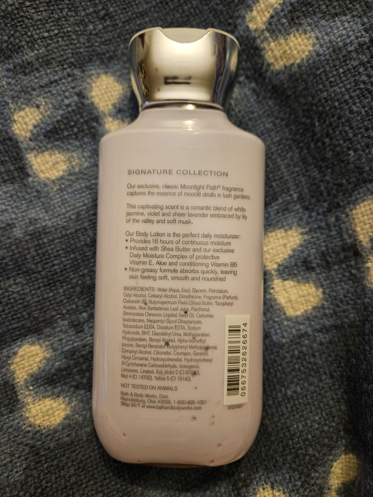 Bath & BodyWorks Moonlight Path Lotion image indicator(2)