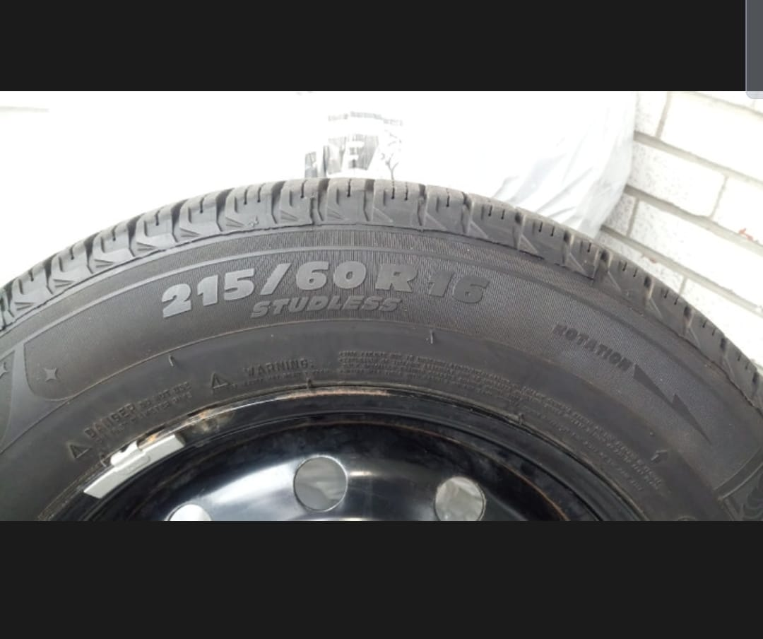 215/60R16  New Michelin X-Ice winter tires image indicator(3)