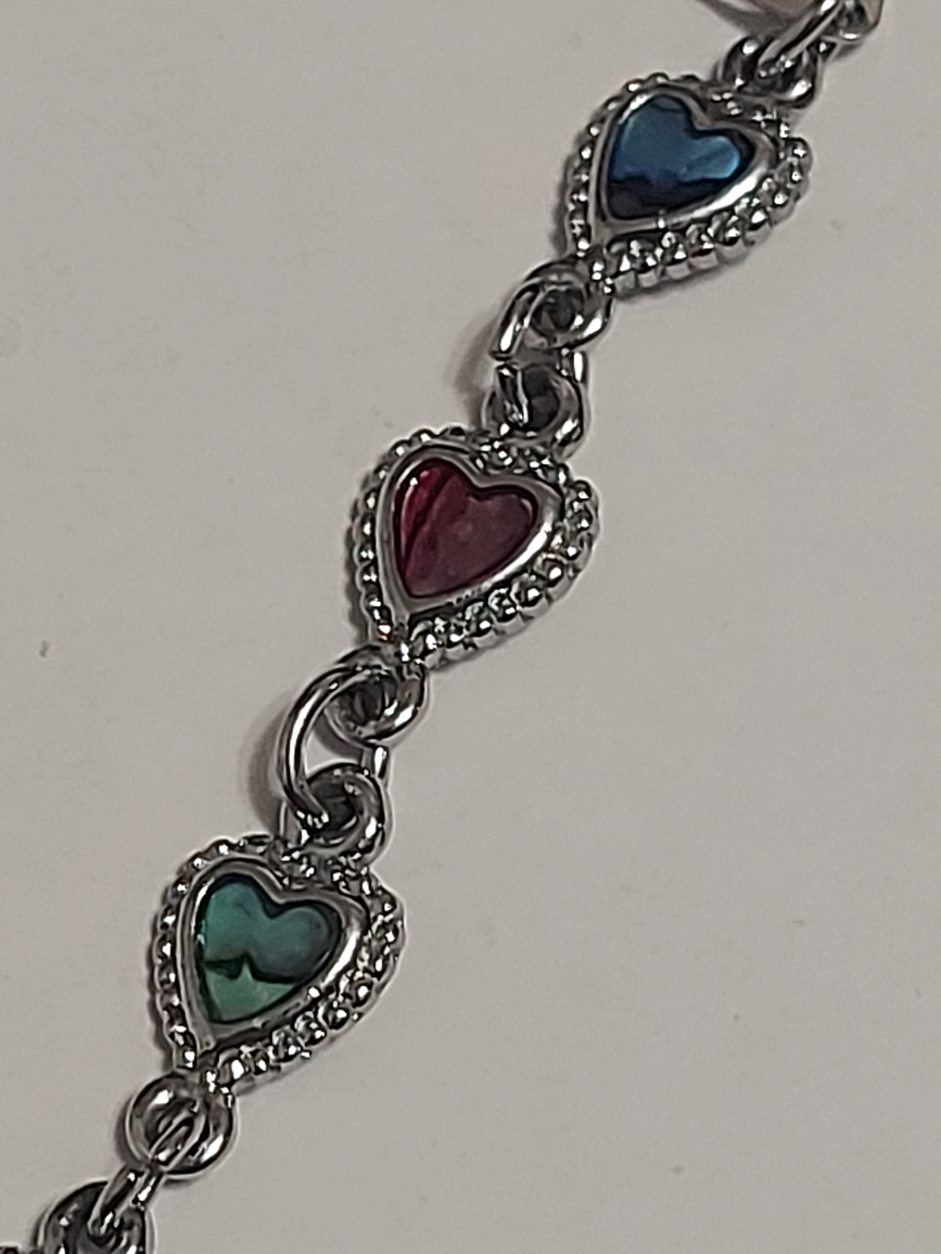 Multi-Colour Heart Bracelet - photo 3