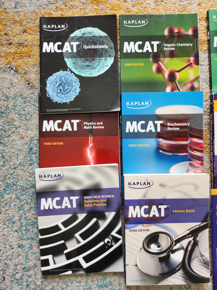 Kaplan MCAT Books