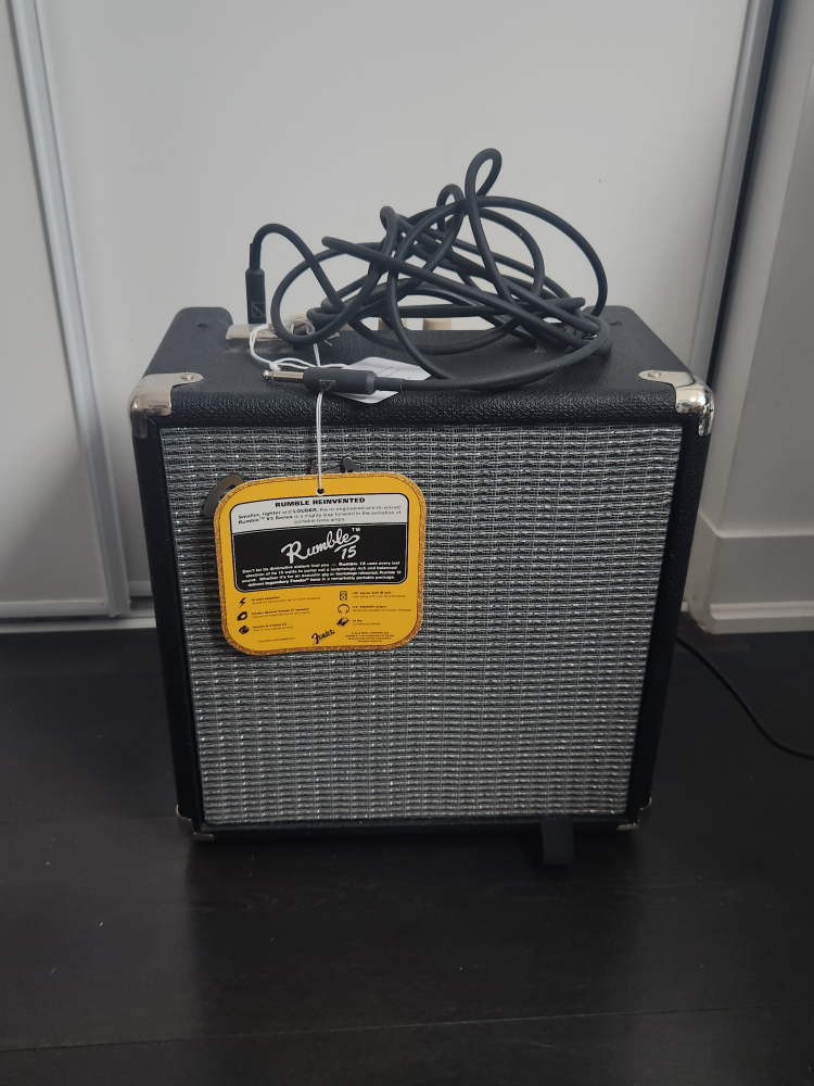 Fender Rumble 15 Bass amplifier - photo 3