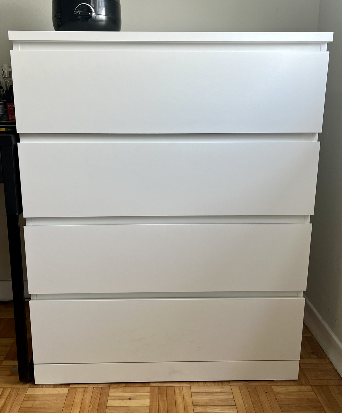 IKEA MALM 4-DRAWER CHEST - White