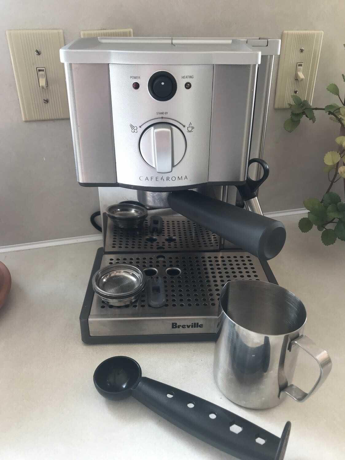 Breville Cafe Roma Espresso Machine thumbnail