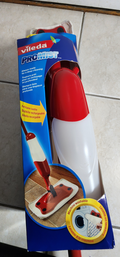 Vileda Pro Mist Microfiber Spray Mop