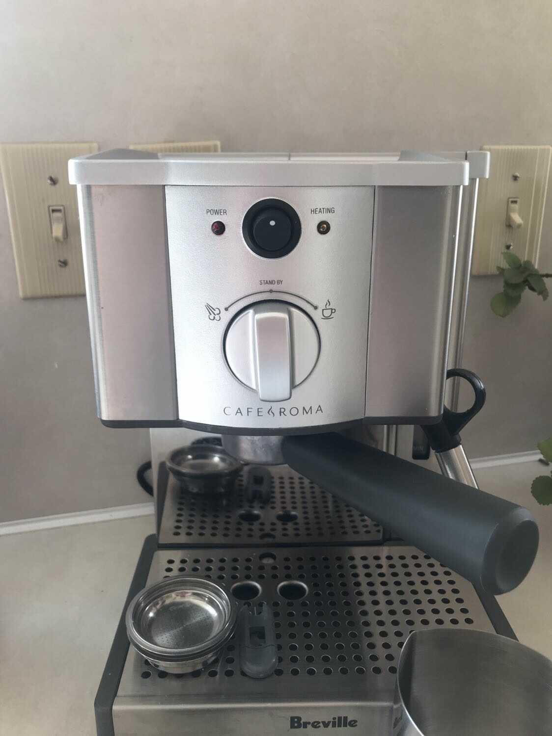 Breville Cafe Roma Espresso Machine - photo 2