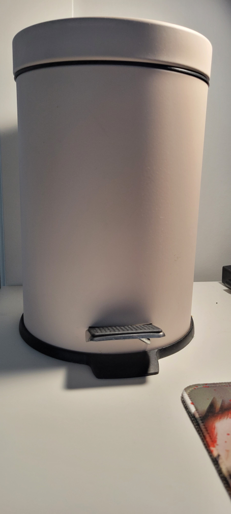 Mini  Pink Trash Can