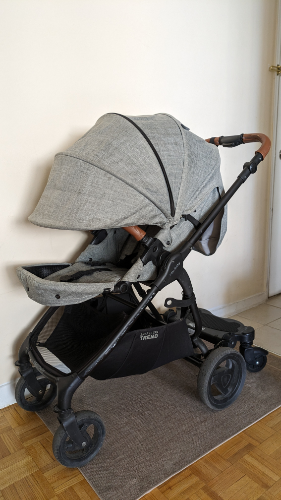 Valcobaby Snap Ultra Trend stroller with Hitchhiker step - photo 2