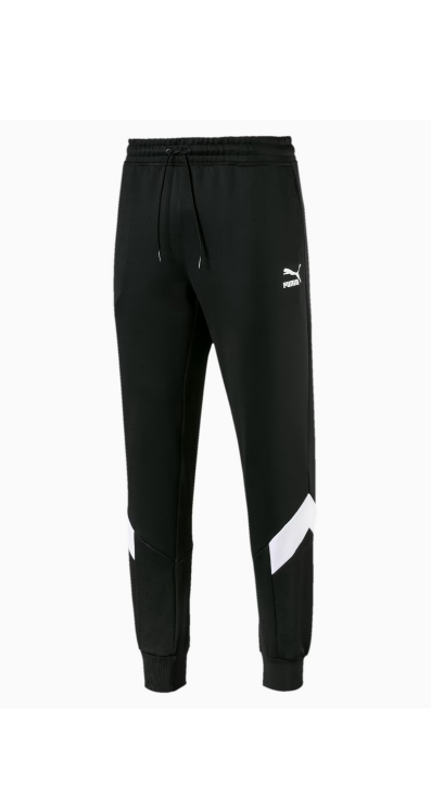 PUMA ICONIC MCS TRACK PANTS IN BLACK - photo 4