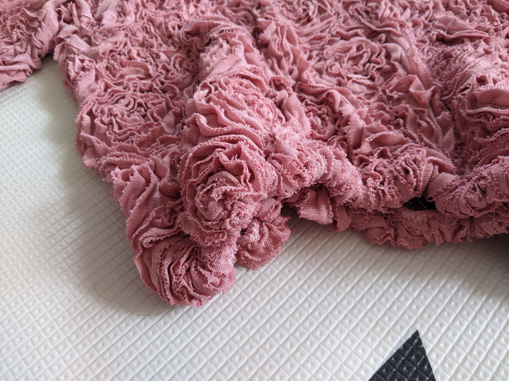 American Apparel Rose Pattern Stitched Top image indicator(3)