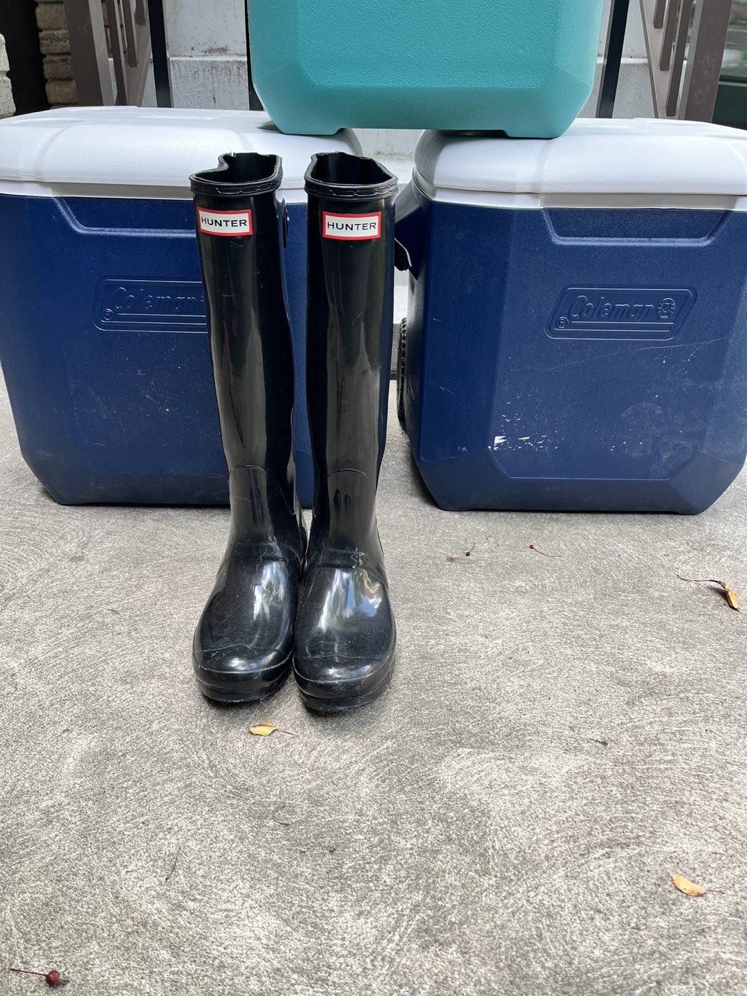 HUNTER rain boots