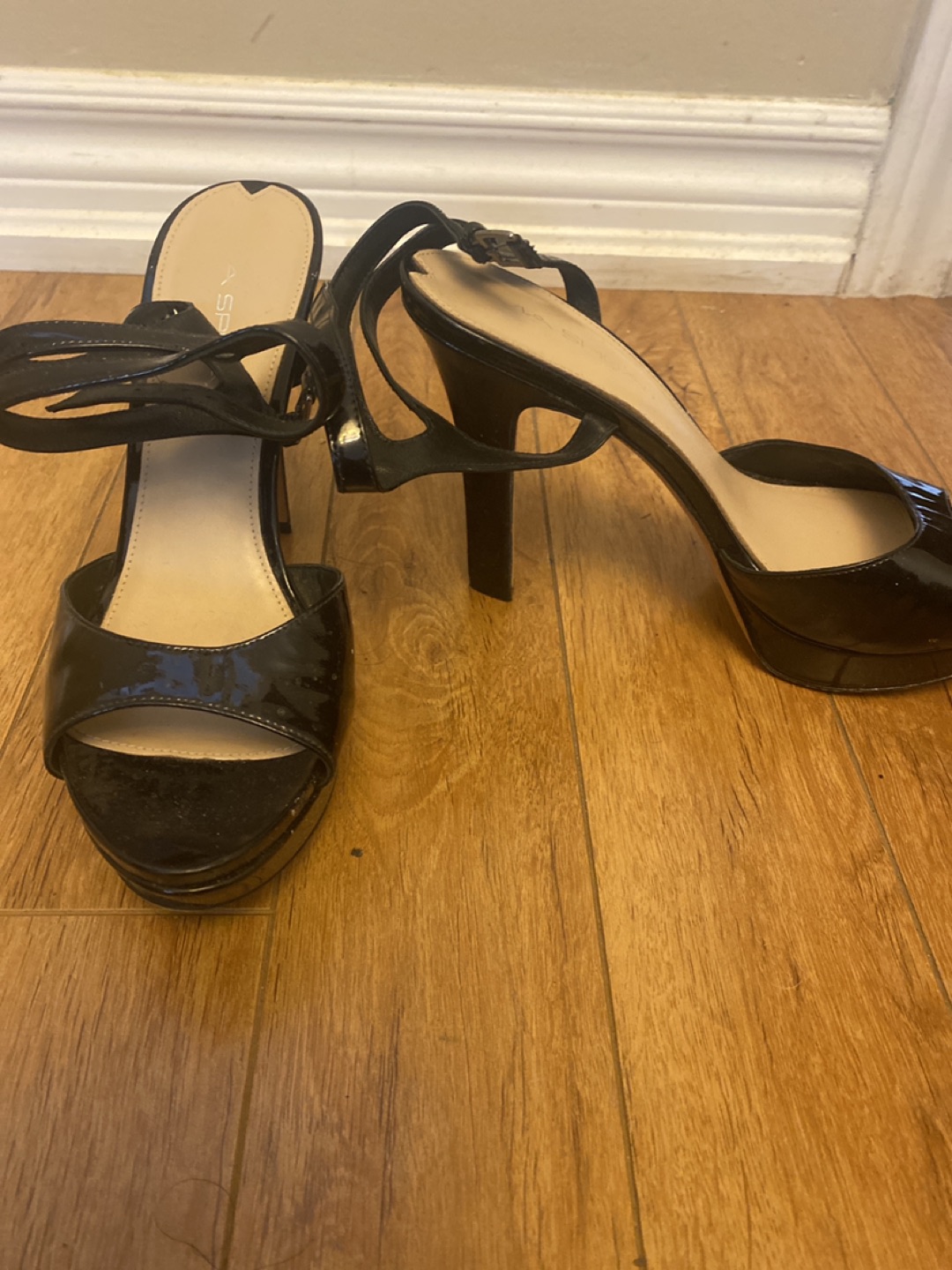 🧡Black high heels image indicator(2)