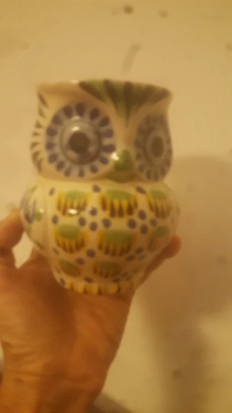 Owl Cup Mug Mexico Vintage thumbnail
