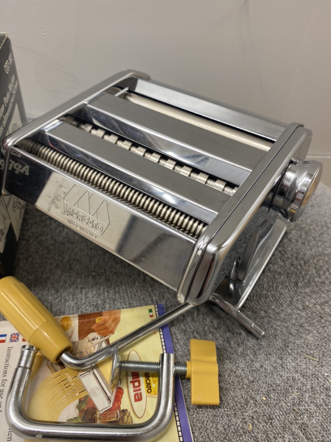 MERCATO Stainless Steel Pasta Maker image indicator(2)