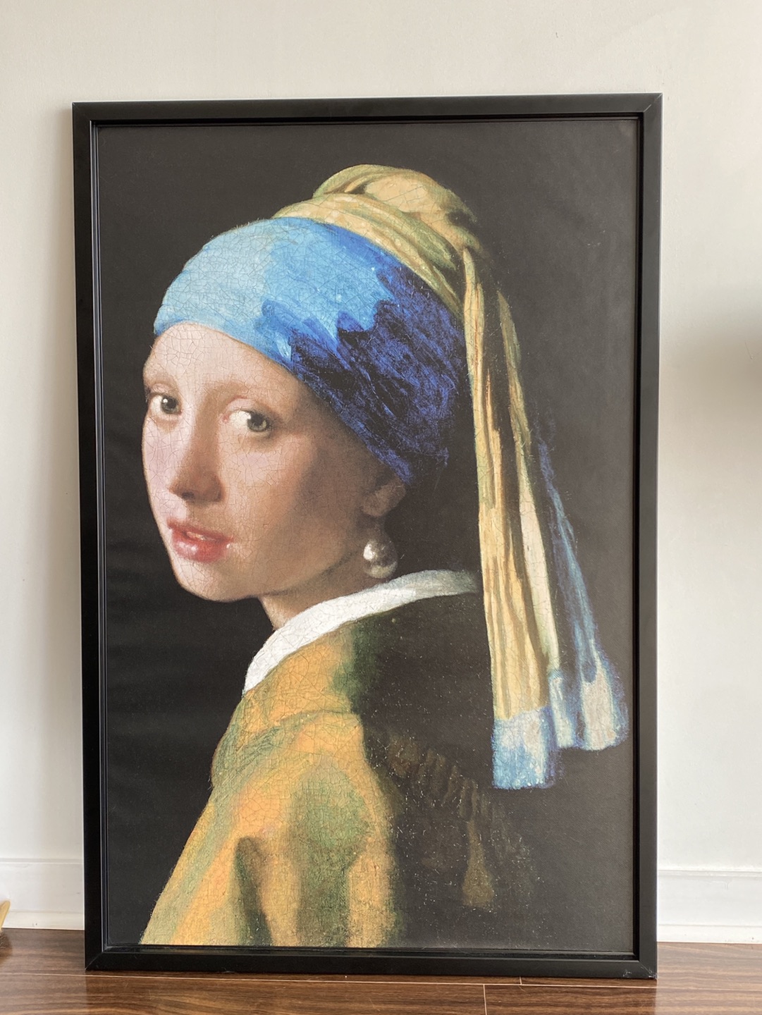 Girl with a pearl earring poster