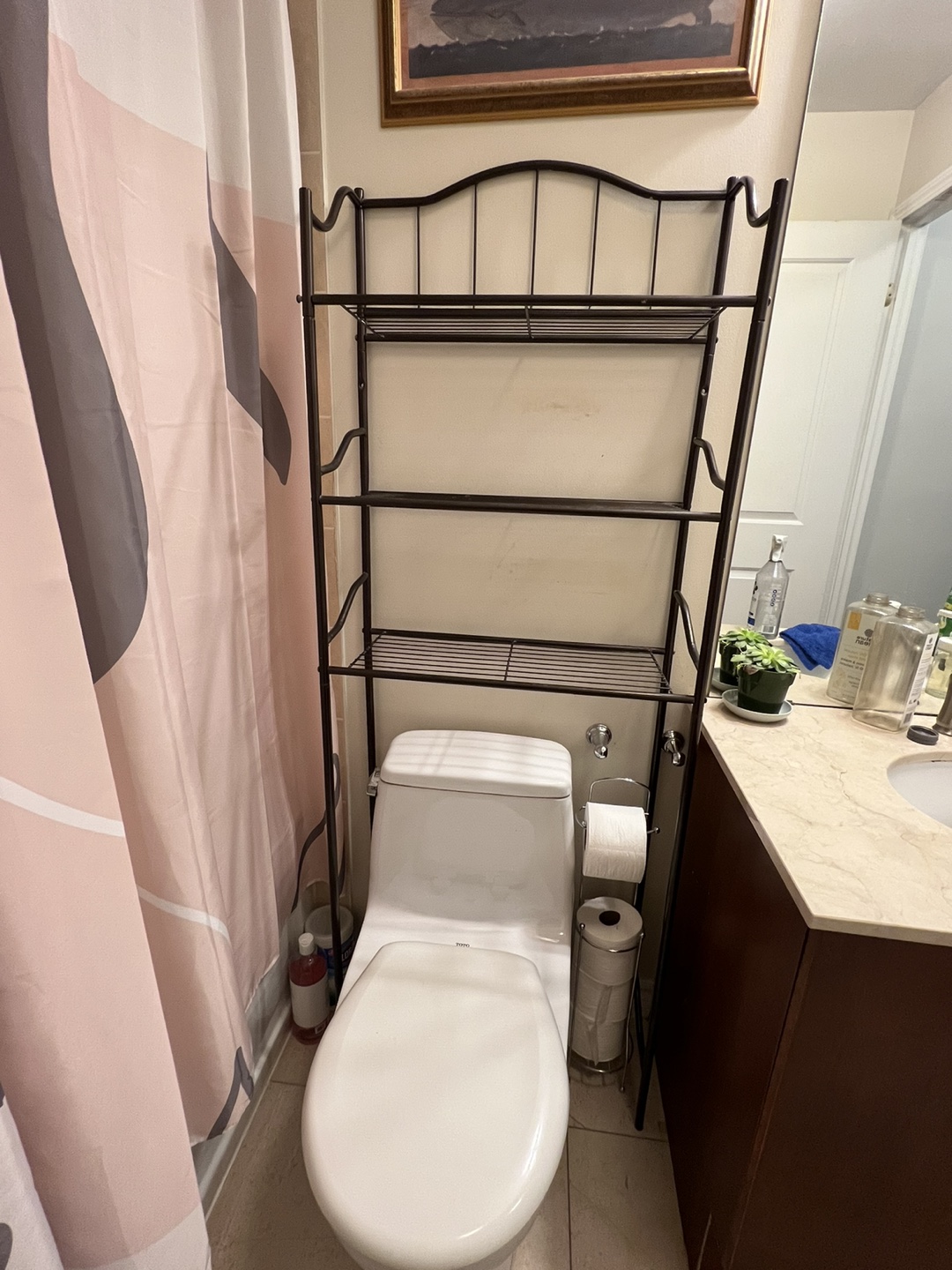 Bathroom shelf