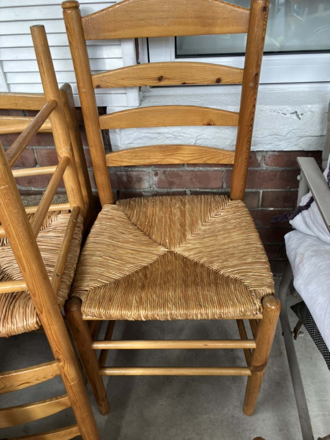 Kitchen/dining Ladder Back Chairs solid wood - photo 2