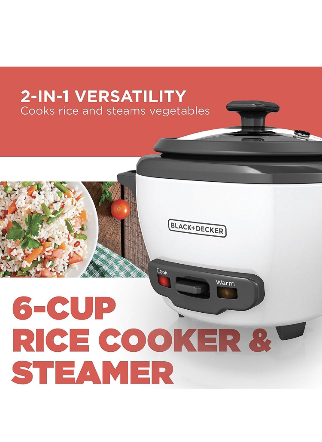 (NEW IN BOX) BLACK&DECKER 6 Cup thumbnail