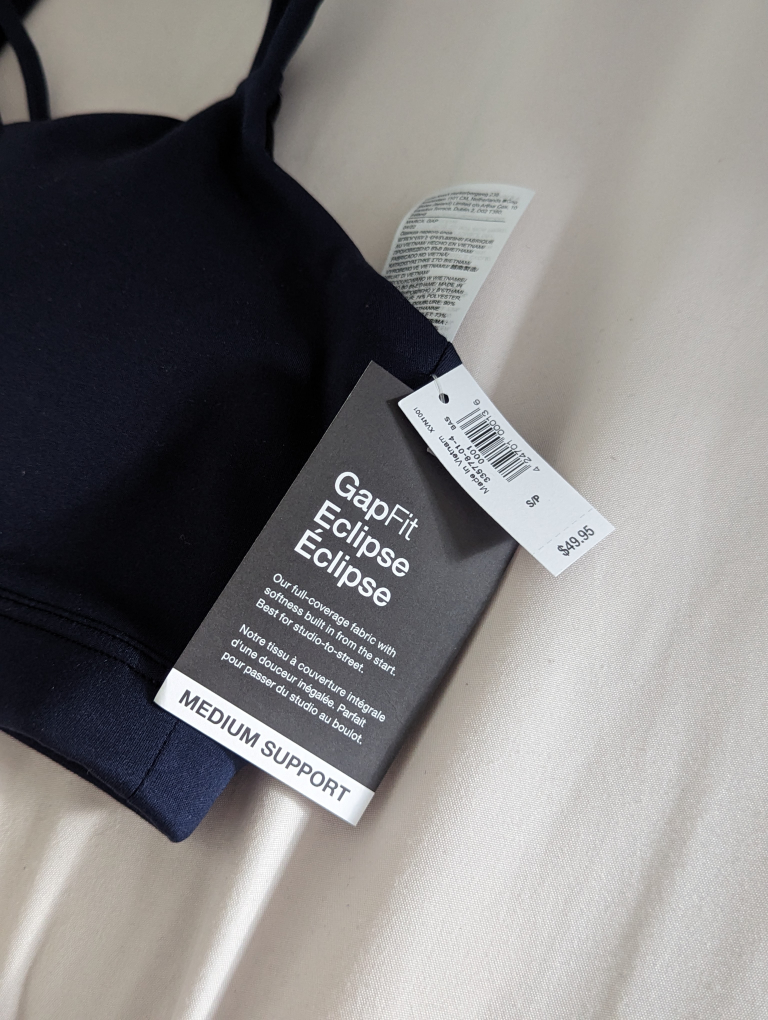 [New] Sports bra - navy color - photo 3