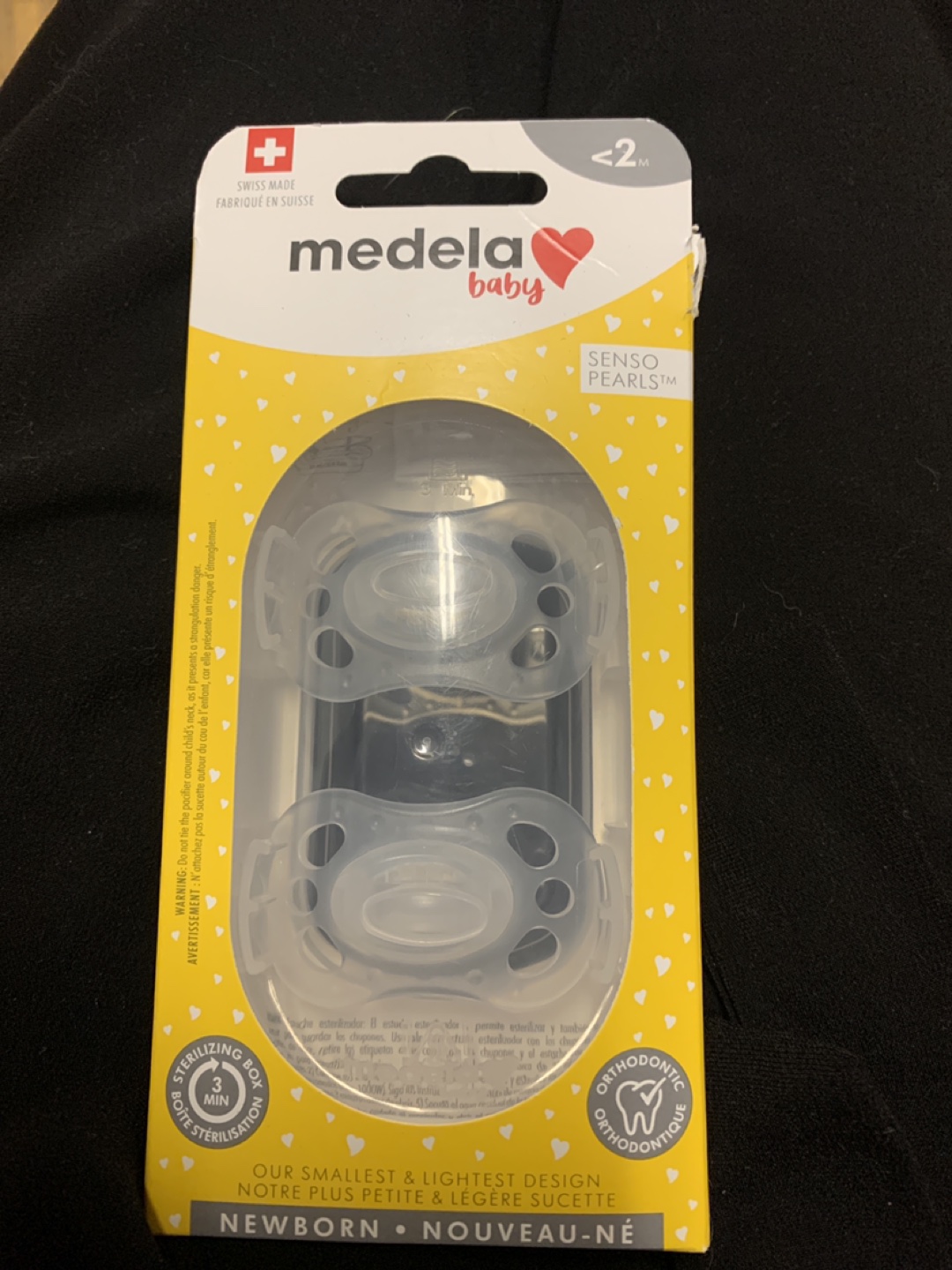 MEDELA pacifier with sterilizing case 0-2 months thumbnail