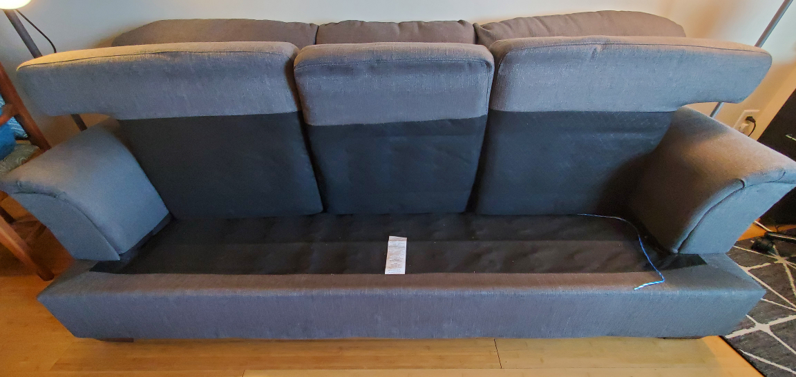 Grey Sofa - The Brick - photo 3