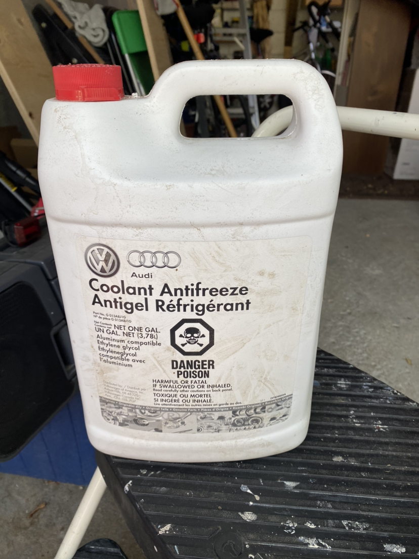 Audi coolant