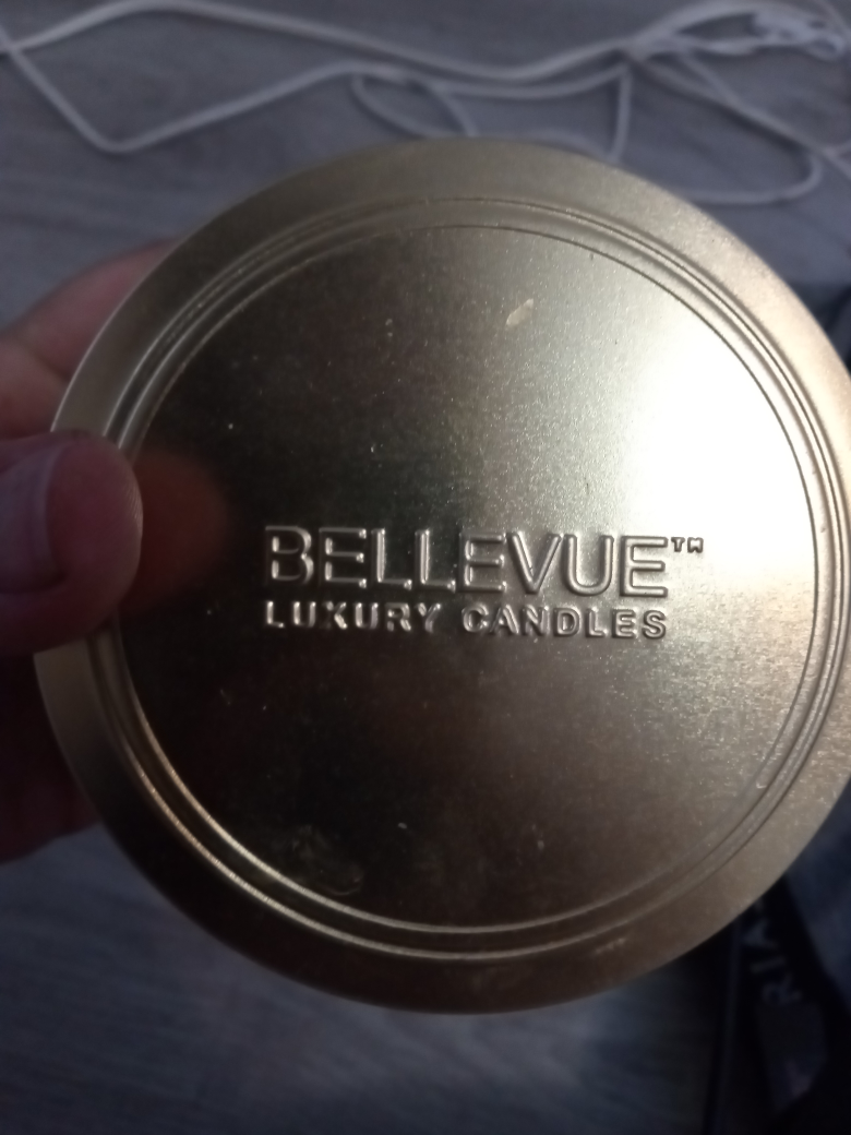 #freecycle mandarin apple candle - photo 2