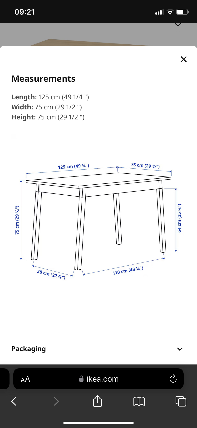 IKEA Dining table moving sale BEST OFFER - photo 3