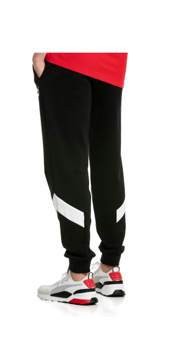 PUMA ICONIC MCS TRACK PANTS IN BLACK - photo 3