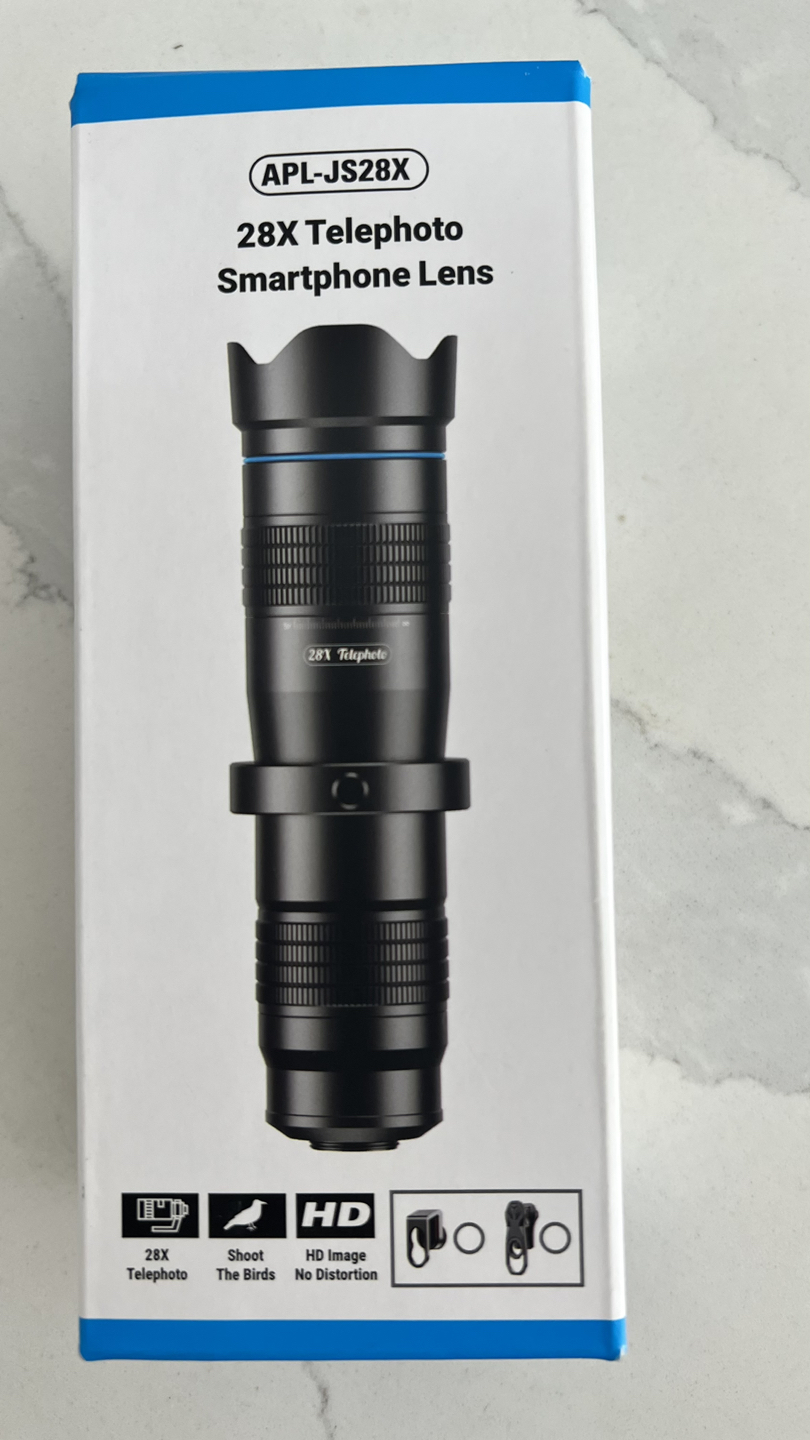 HD 28x Zoom Lens Telephoto Mobile Phone Lens thumbnail