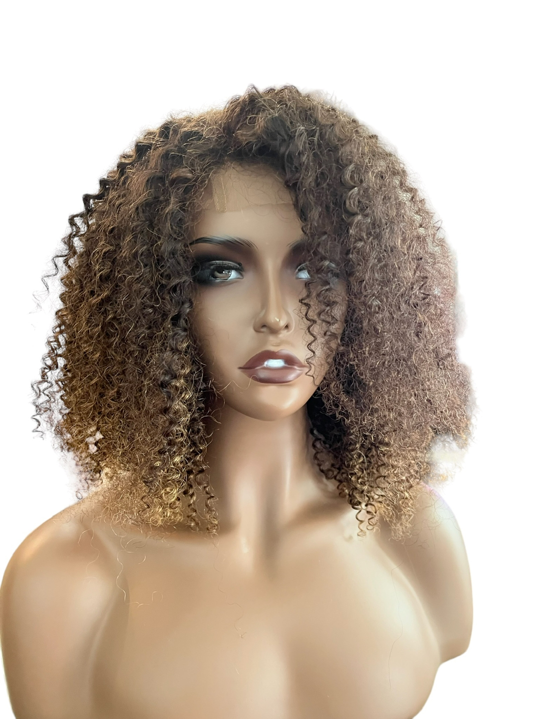 Curly Human Hair Lace Wig