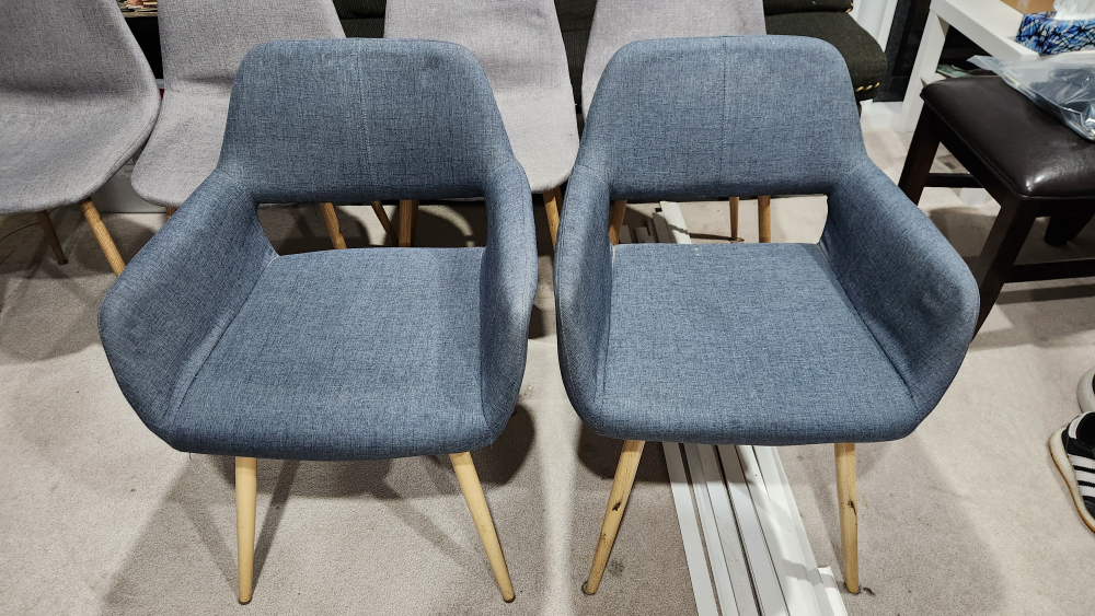 (6) USED chairs *need cleaning* - photo 3