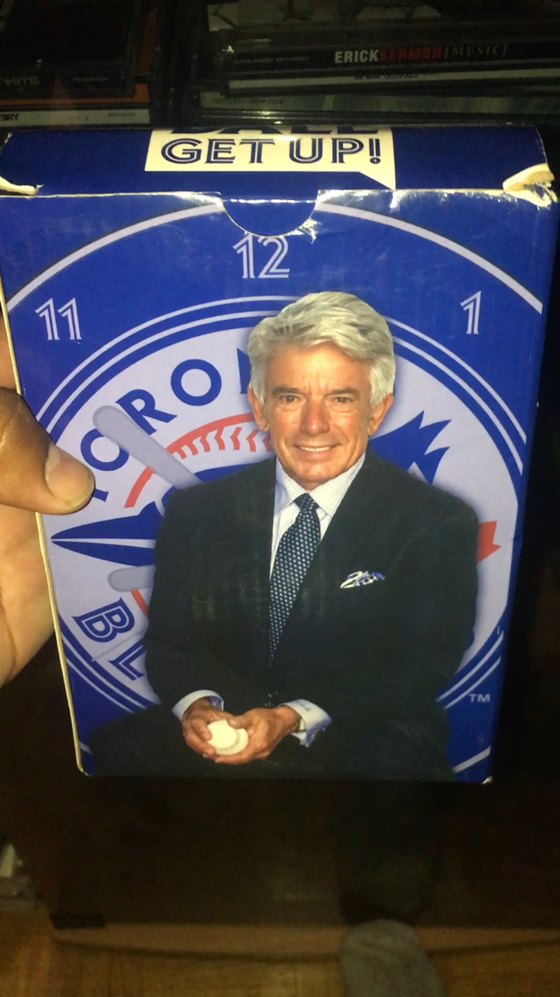 Buck Martinez Get Up Jays Clock - photo 2