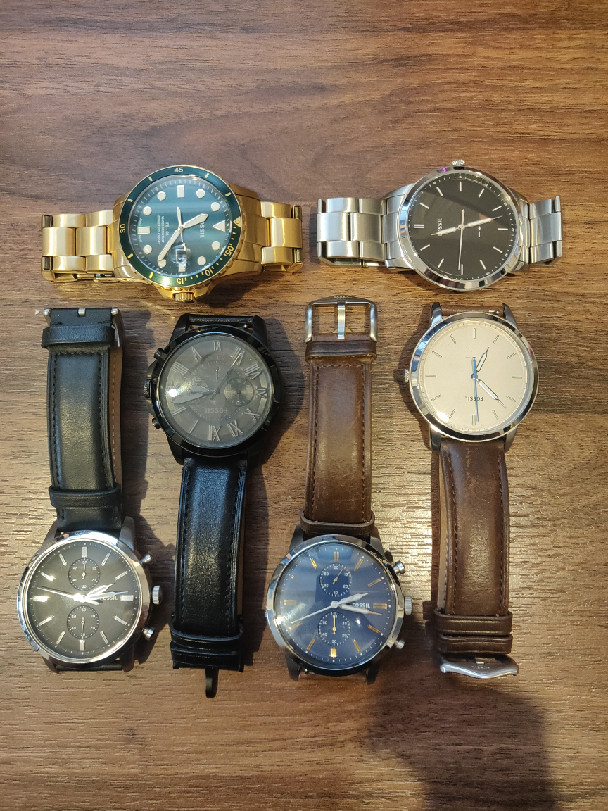 fossil watches