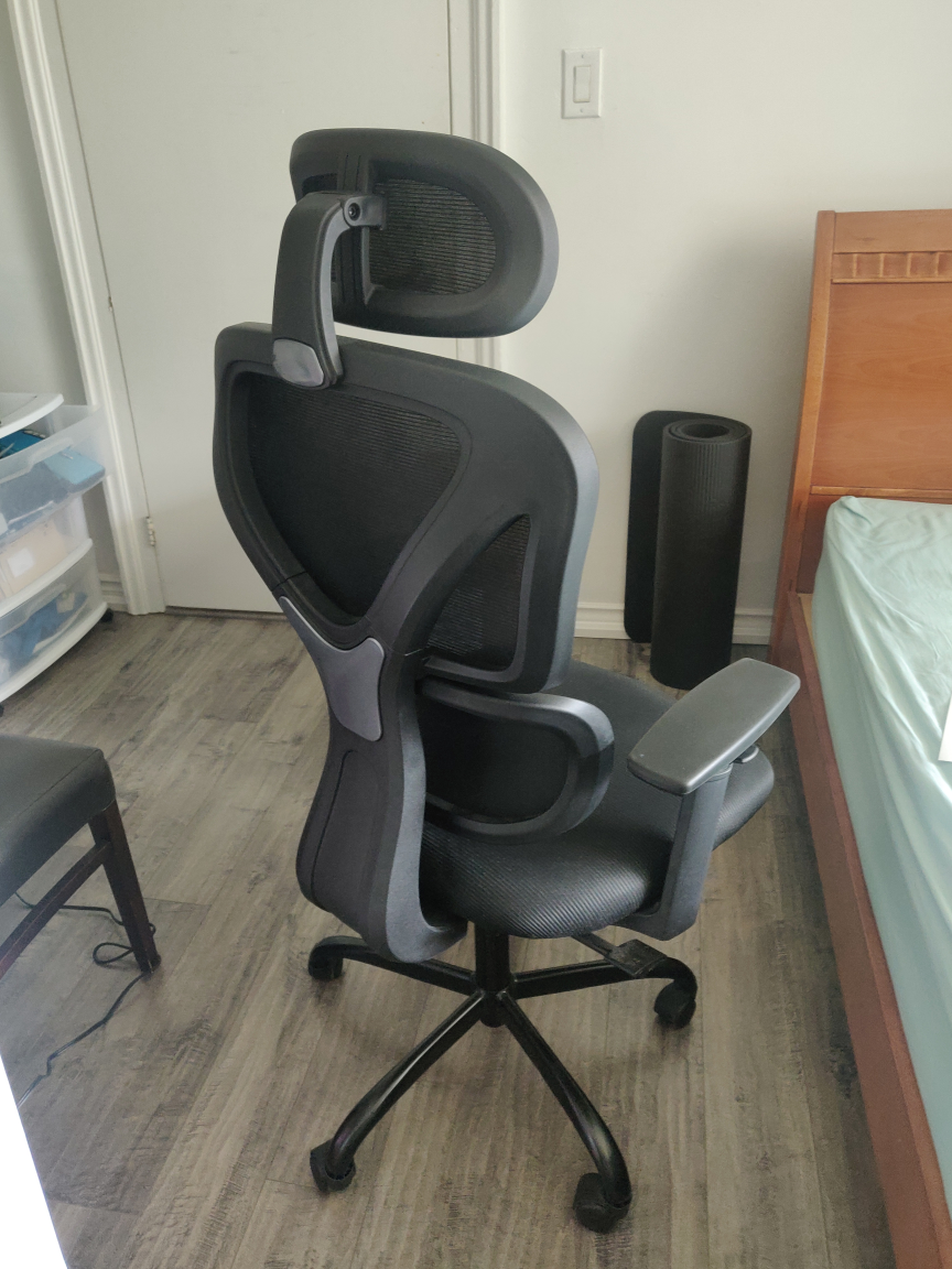 Gently Used High Back Ergonomic Office Chair - photo 2