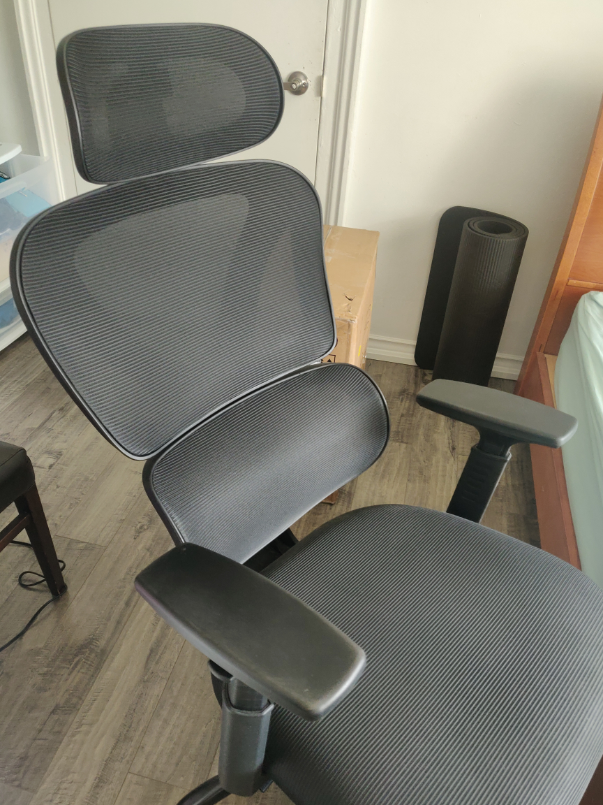Gently Used High Back Ergonomic Office Chair - photo 4
