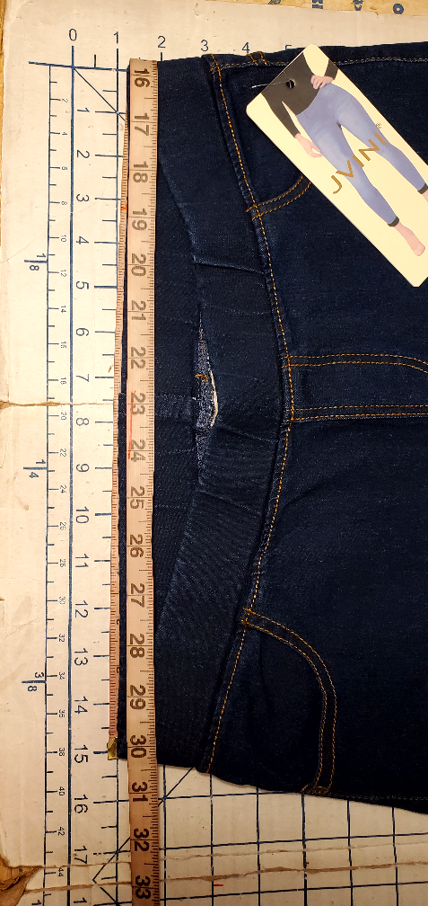 🔥NWOT JVINI Jeggings Dark Blue US Large - photo 5