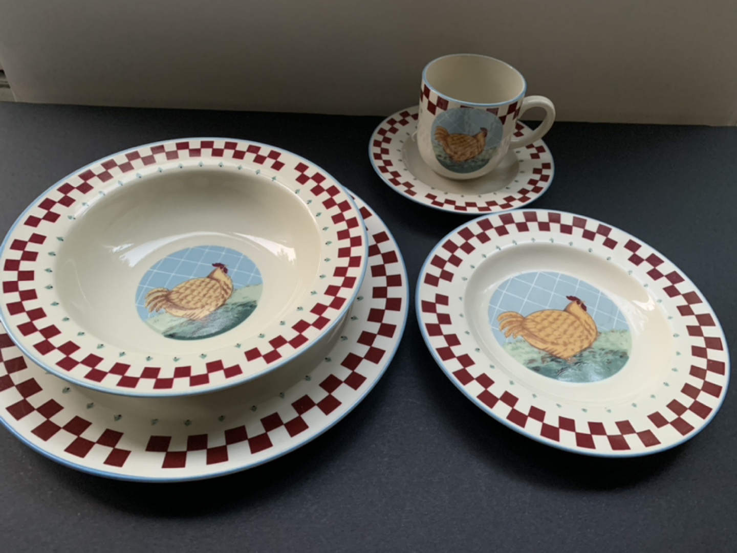 Farm style Dining Set and Cups for Four - 20psc - photo 2