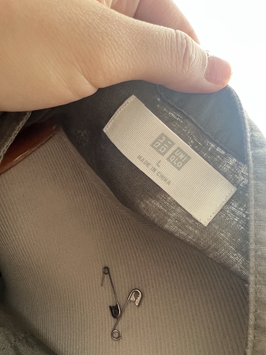 #freecycle Uniqlo linen dress longsleeve image indicator(2)