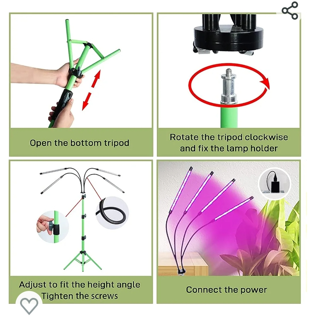 LED Grow Light for Indoor Plants - photo 3
