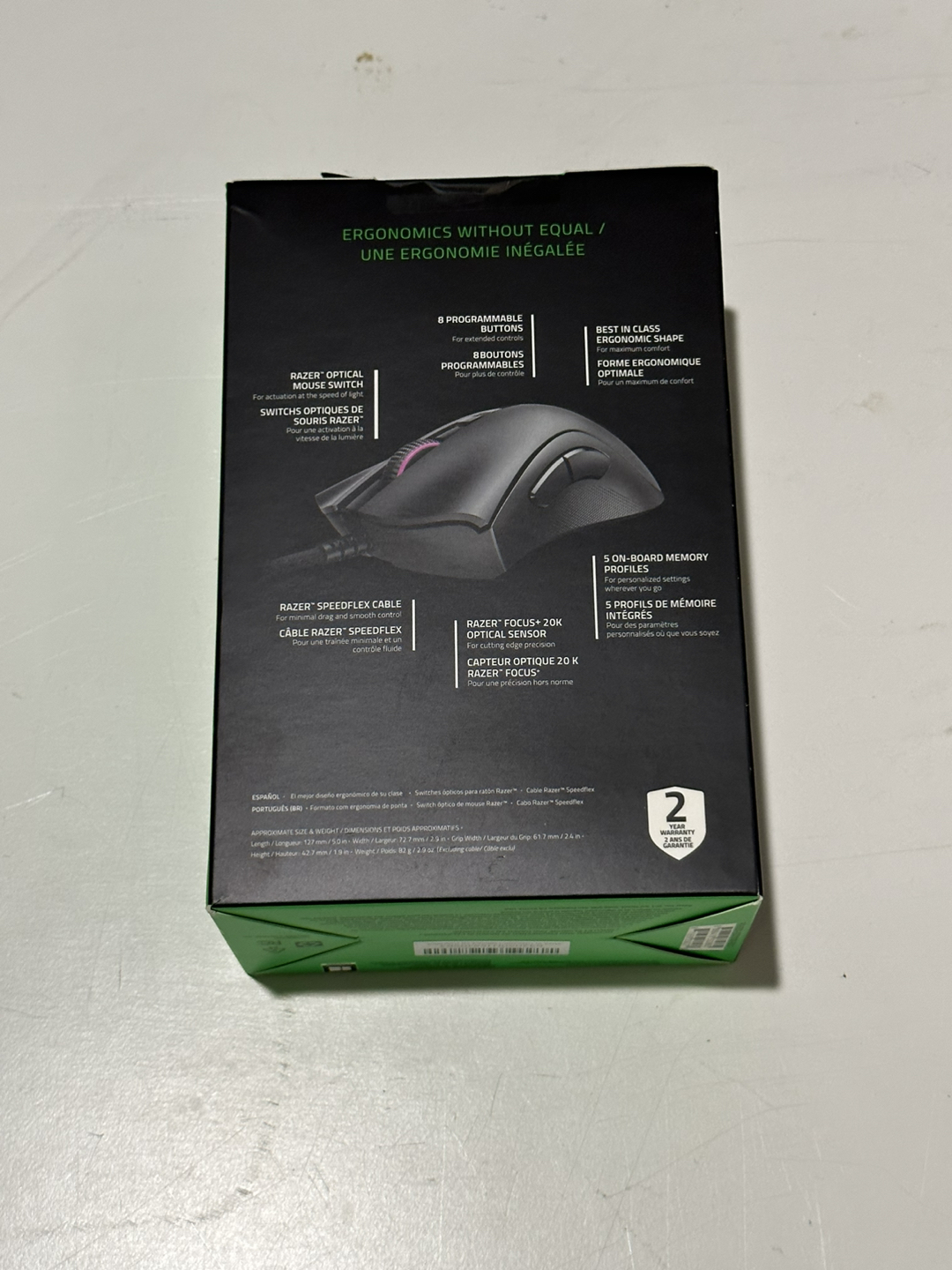 Brand New Sealed Razer Deathadder V2 - photo 2