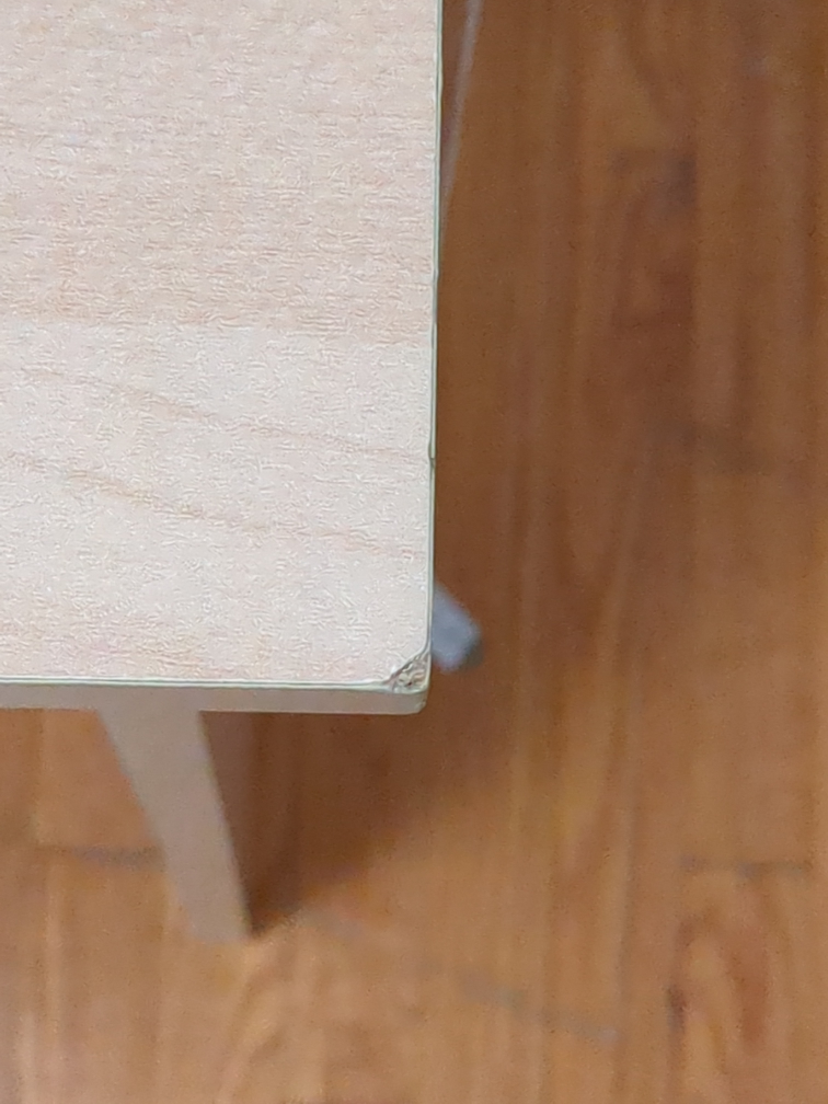 Desk with rollout shelf - photo 3