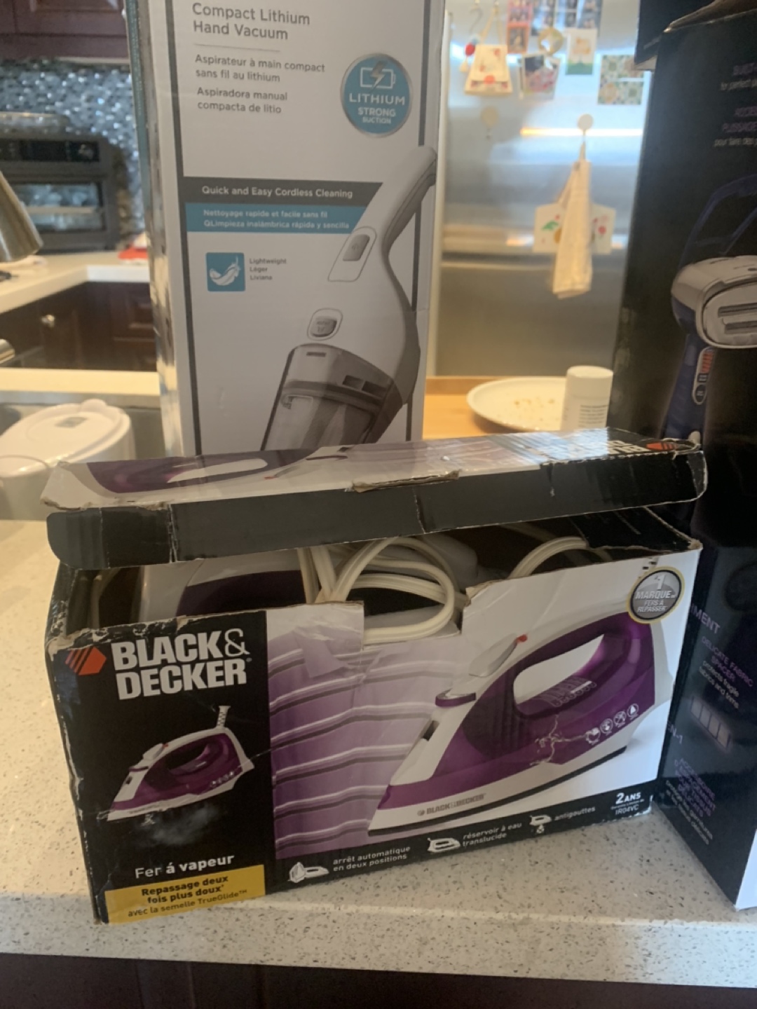 Some appliances (steam iron, iron, blender, vacuum, fan) - photo 5