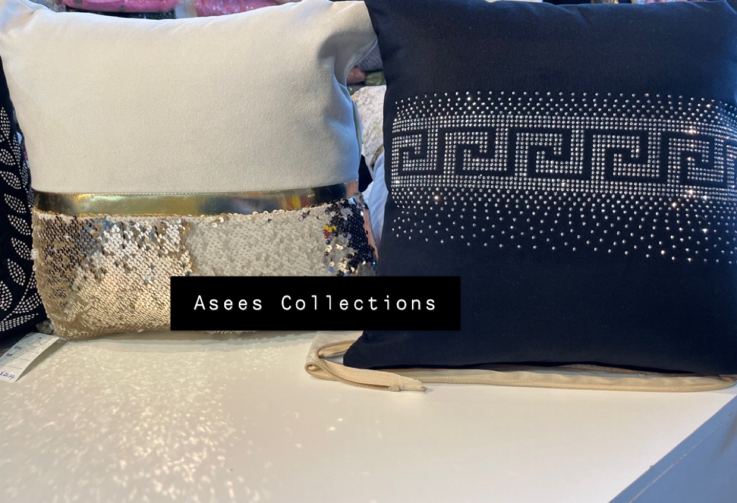 Decorated cushions - photo 4