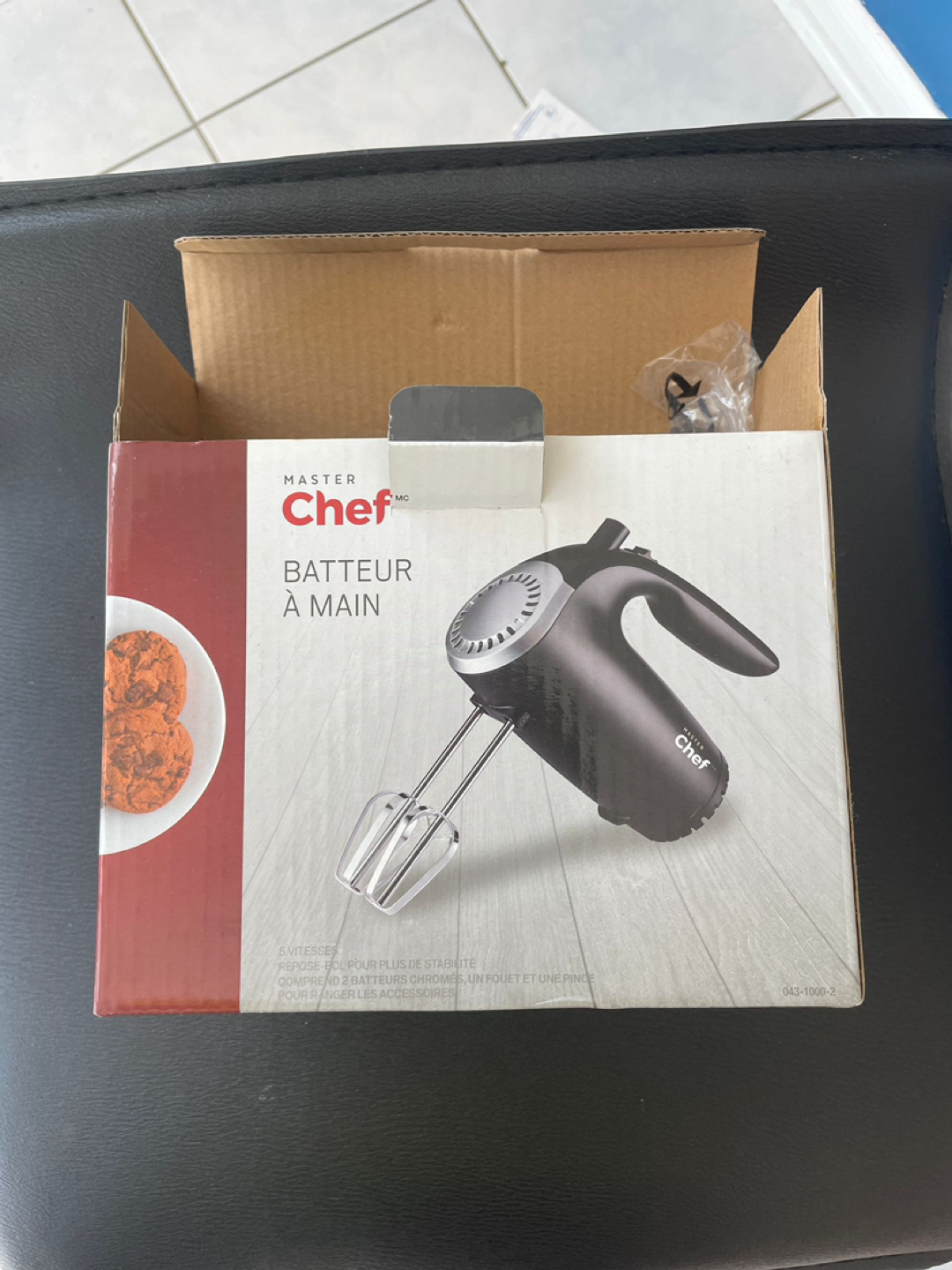 Master Chef 5 Variable Speed Hand Mixer Black - photo 5